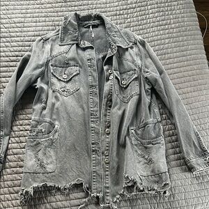 Black Free People Jacket